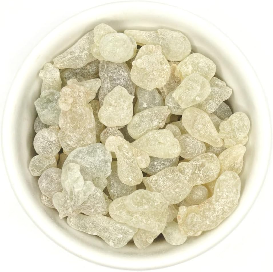 Farbenwald Green Frankincense, Royal Hojari, 50 g, imported from Oman, Boswellia Sacra Olibanum, Incense, Highest Degree of Purity