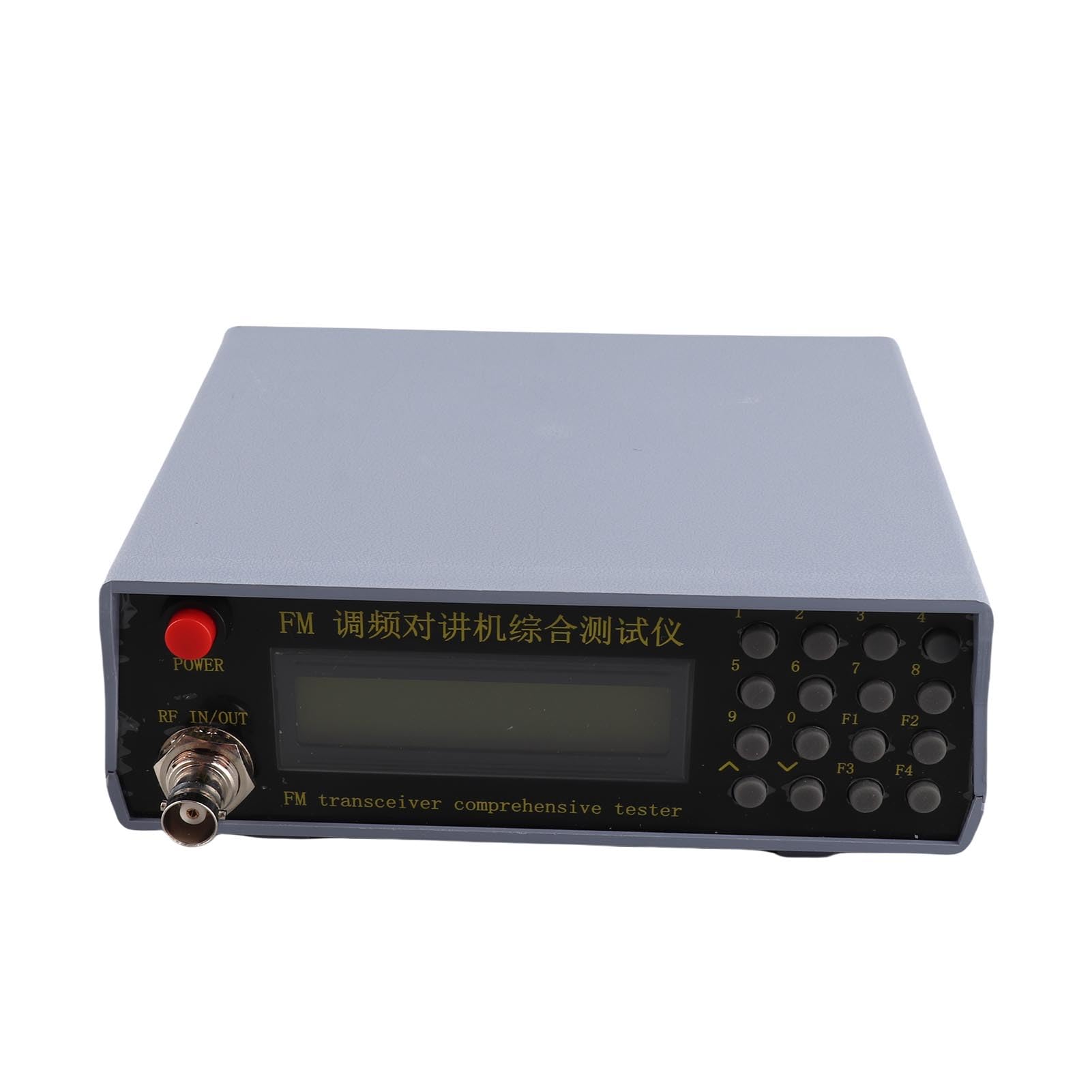 FTVOGUE Tester per Ricetrasmettitori a Modulazione di Frequenza Generatore di Segnali Portatile Completo con Misurazione Duplex Banda Completa Display Digitale da 10M a 900M per Test Campo di