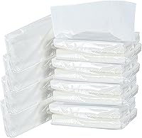 Vista 1 de 12 bolsas de recambios de pañuelos para automóvil, 360 hojas de servilletas de viaje para automóvil, pañuelos faciales desechables blancos