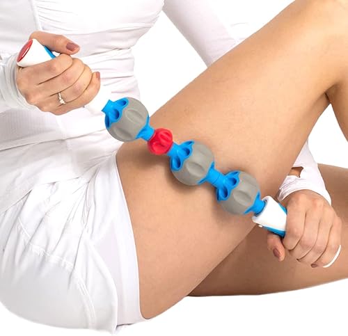 ProStretch Barra de masaje portátil tipo C para recuperación de dolor muscular, terapia de tejido profundo y liberación miofascial