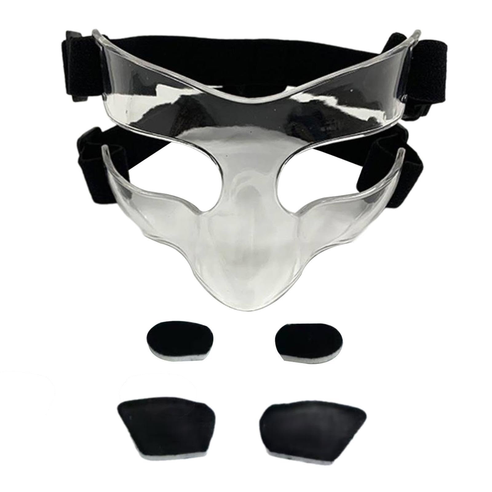 NIVAA Basketball Mask Football Anti Collision Face Guard Men Nose Guard Protection 14cmx9cm-picture-33