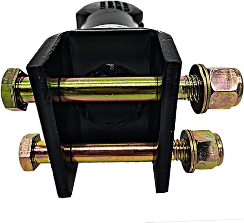 Miniatura 4 de YEOPGYEON Acoplador de remolque ajustable de cuello de cisne de 2-516 pulgadas, capacidad de tamaño de bola, 12500 libras, color negro