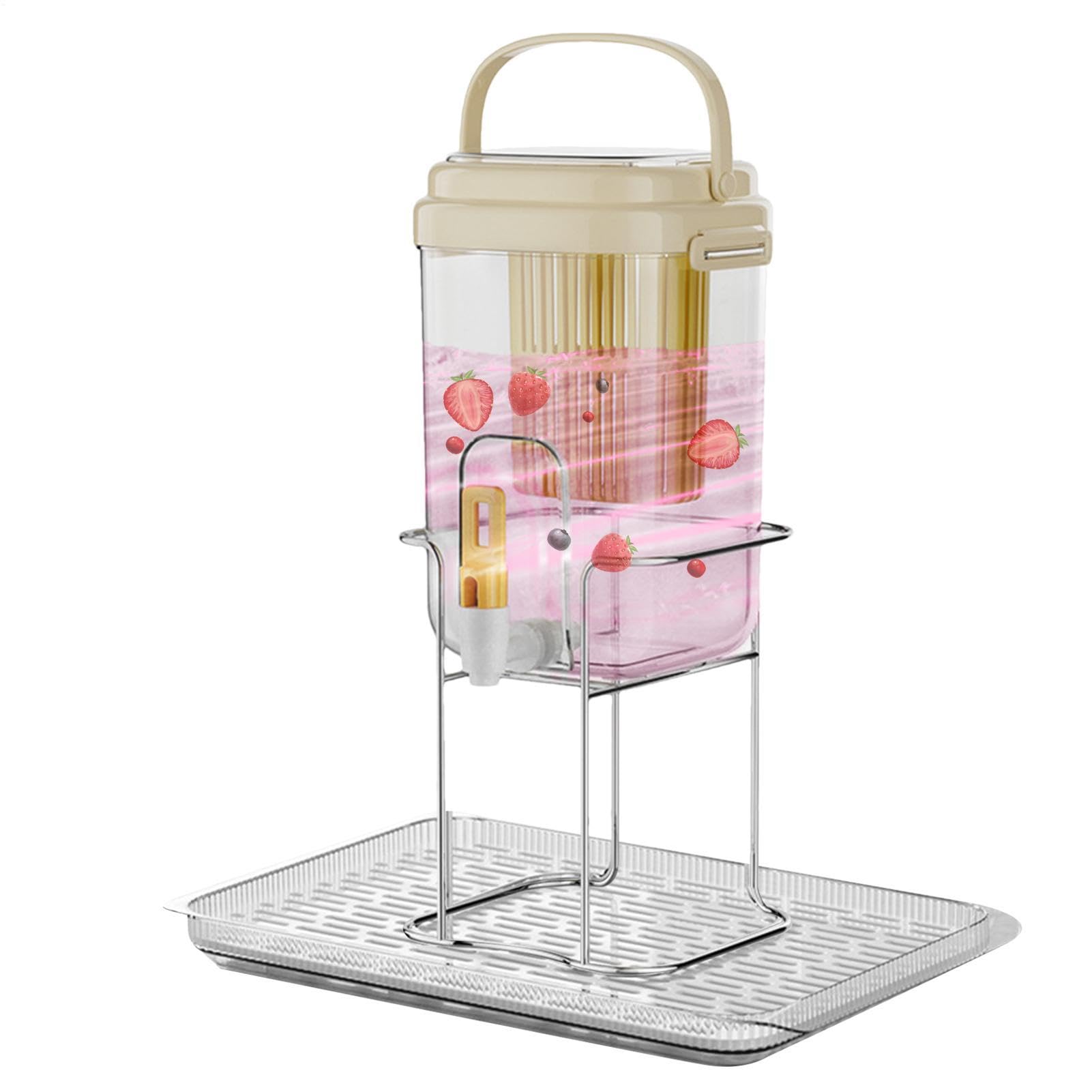 Dispensador de bebidas heladas que evita derrames en el exterior para camping y picnic