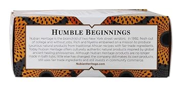 Nubian Heritage Soap Bar African Black, 5 oz