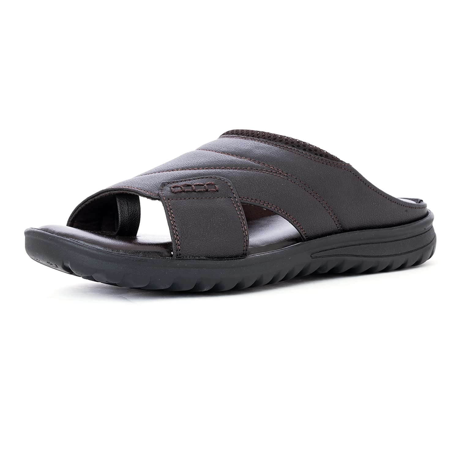 Khadim'sSoftouch Brown Mule Sandal for Men