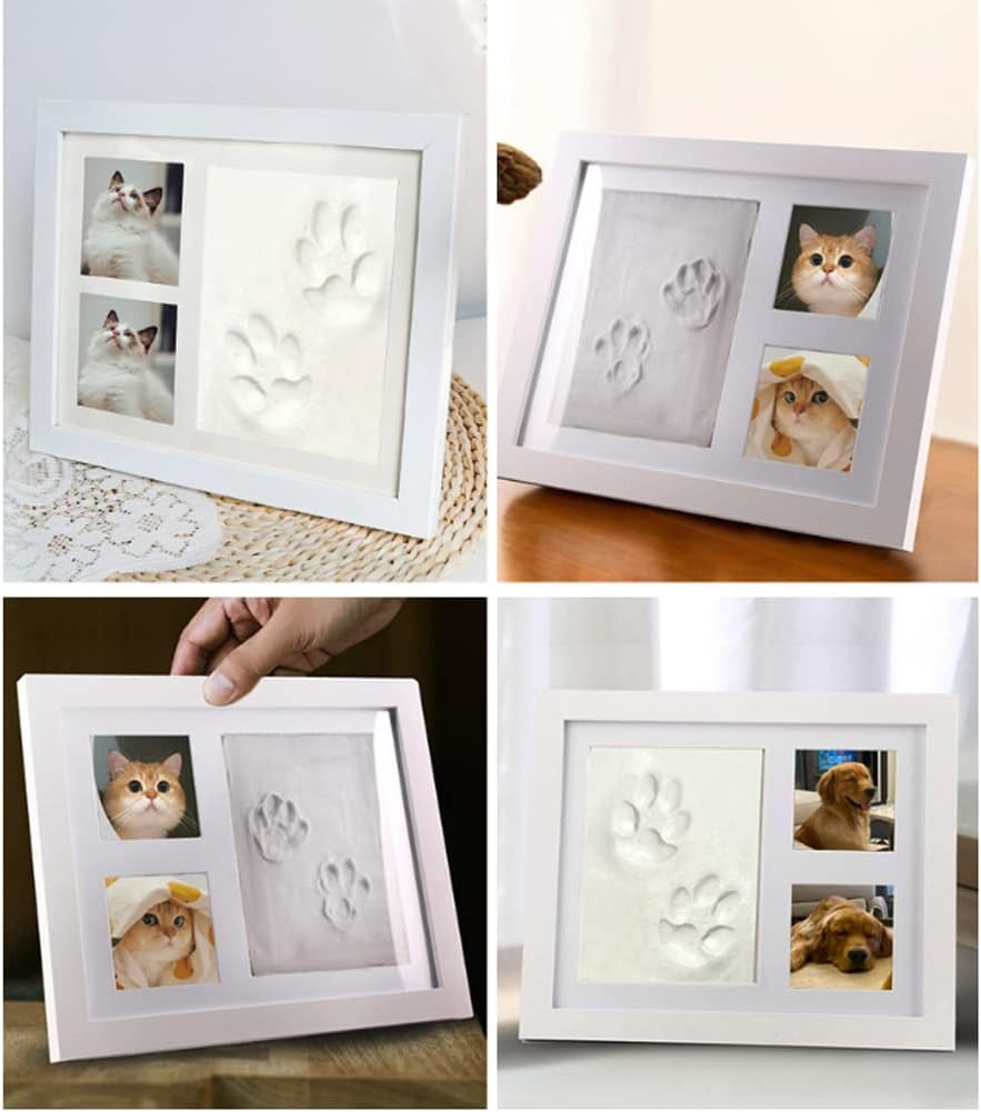フレーム付】ペットの肉球 犬猫 メモリアルフォト 記念日 クリア うちのこ オーダー ペット供養 遺影 おもちゃ・ペット小物 Baby & Kids  Art 通販 14252955｜Creema(クリーマ) ペットの肉球形記念品キット 犬のフォトフレーム 猫フレーム 粘土インプリントキット 犬と猫愛好家へのギフト