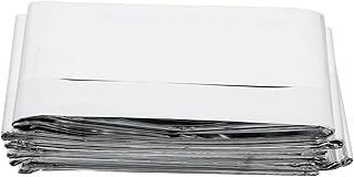 Faltbare Erste Hilfe Rettungsdecke aus Pet Silber für Outdoor und Tourismus Wärmeisolierende Notfalldecke für Outdoor Aktivitäten und Notfälle