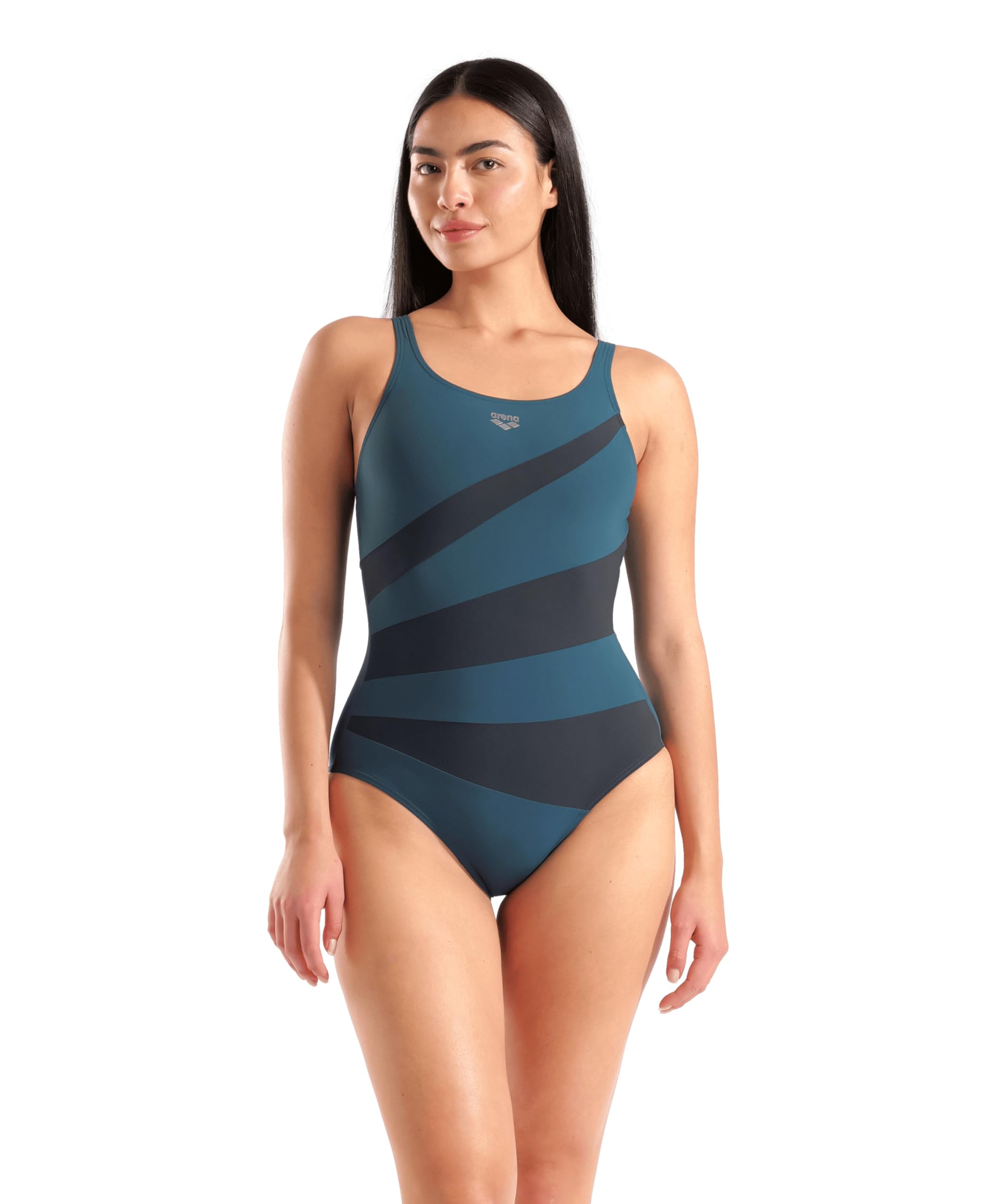 Arena Shapewear Isabella C-Cup Costume Intero Modellante Donna, Controllo Pancia, Scollo A V
