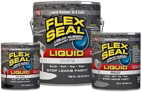 Miniatura 7 de Líquido de sellado Flex Seal grande, 16 oz, negro, LFSCLRR16