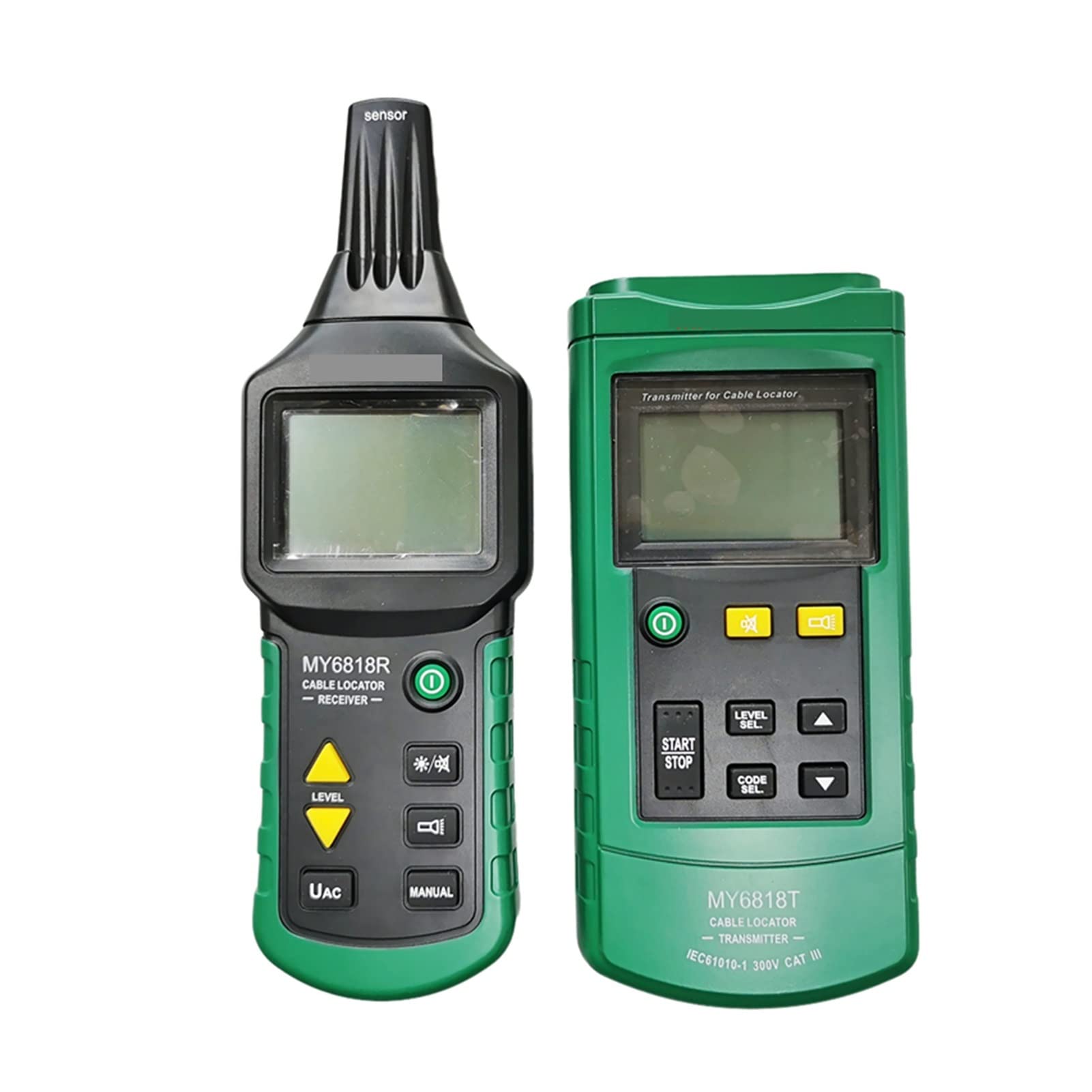 Detector de pared, MY6818 Wire Tracker Portable Professional Wire Cable Tracker Metal Pipe Locator Detector Tester Line Tracker