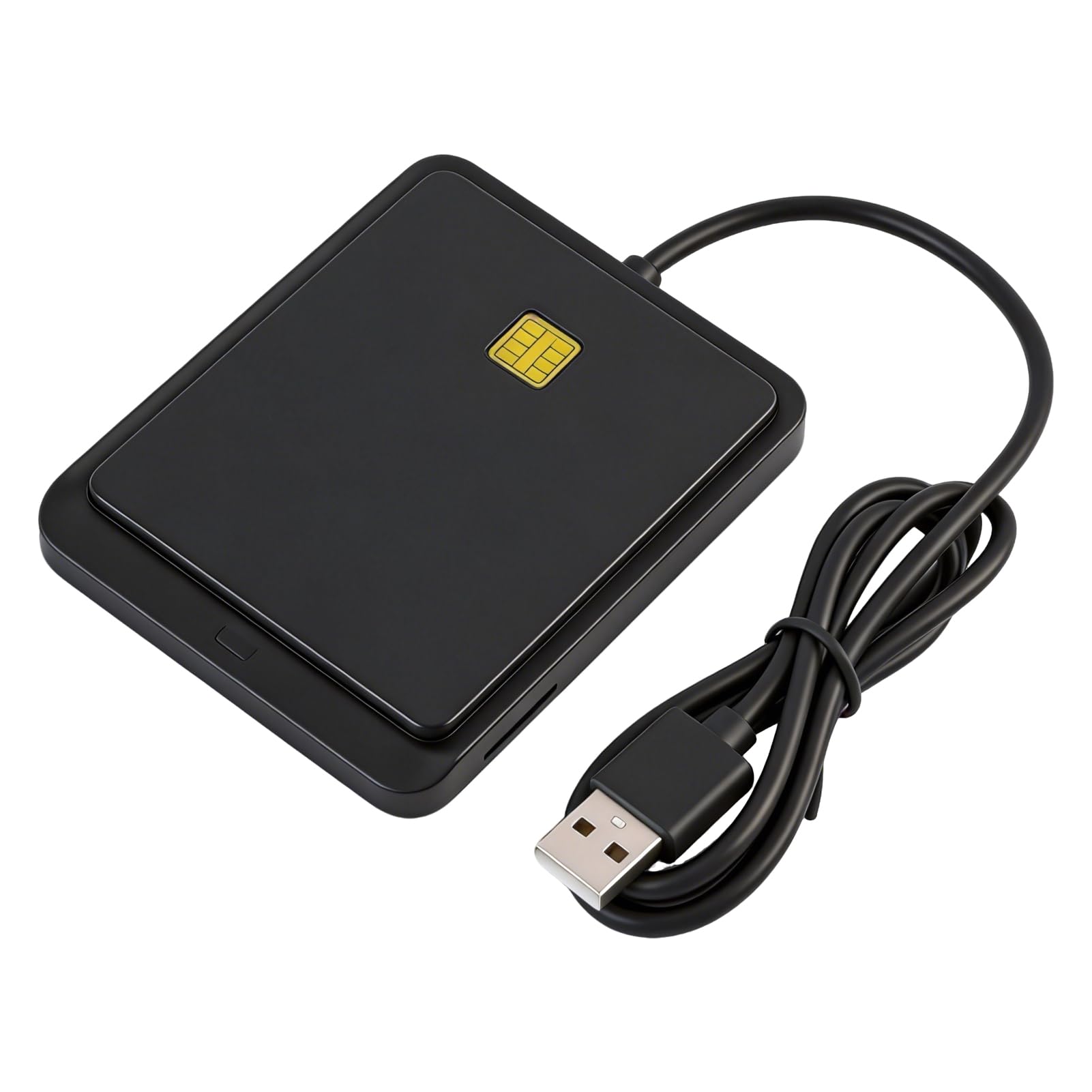 USB PCSC Smart Card Reader für Eid CAC SIM IC, unterstützt digitale Signatur und Online-Bank, für Fahrer mit Schwergewicht Chronographen, kompatibel mit Windows Mac Linux