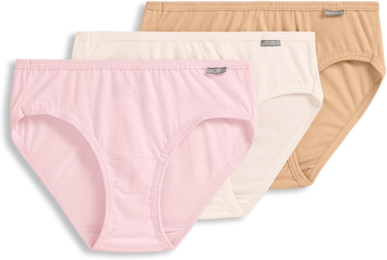 JockeyWomen's Underwear Plus Size Elance Bikini - 3 Pack