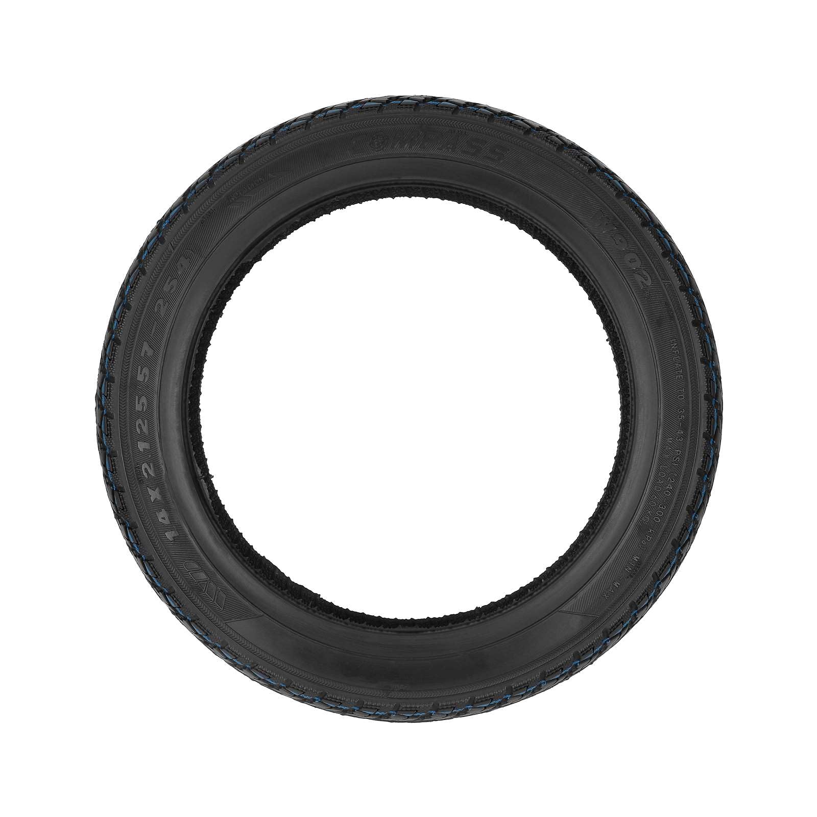 Pneu 14 X 2,125 Tubeless Pour Vélo électrique Et Trottinette – Caoutchouc Durable, Installation Professionnelle Recommandée