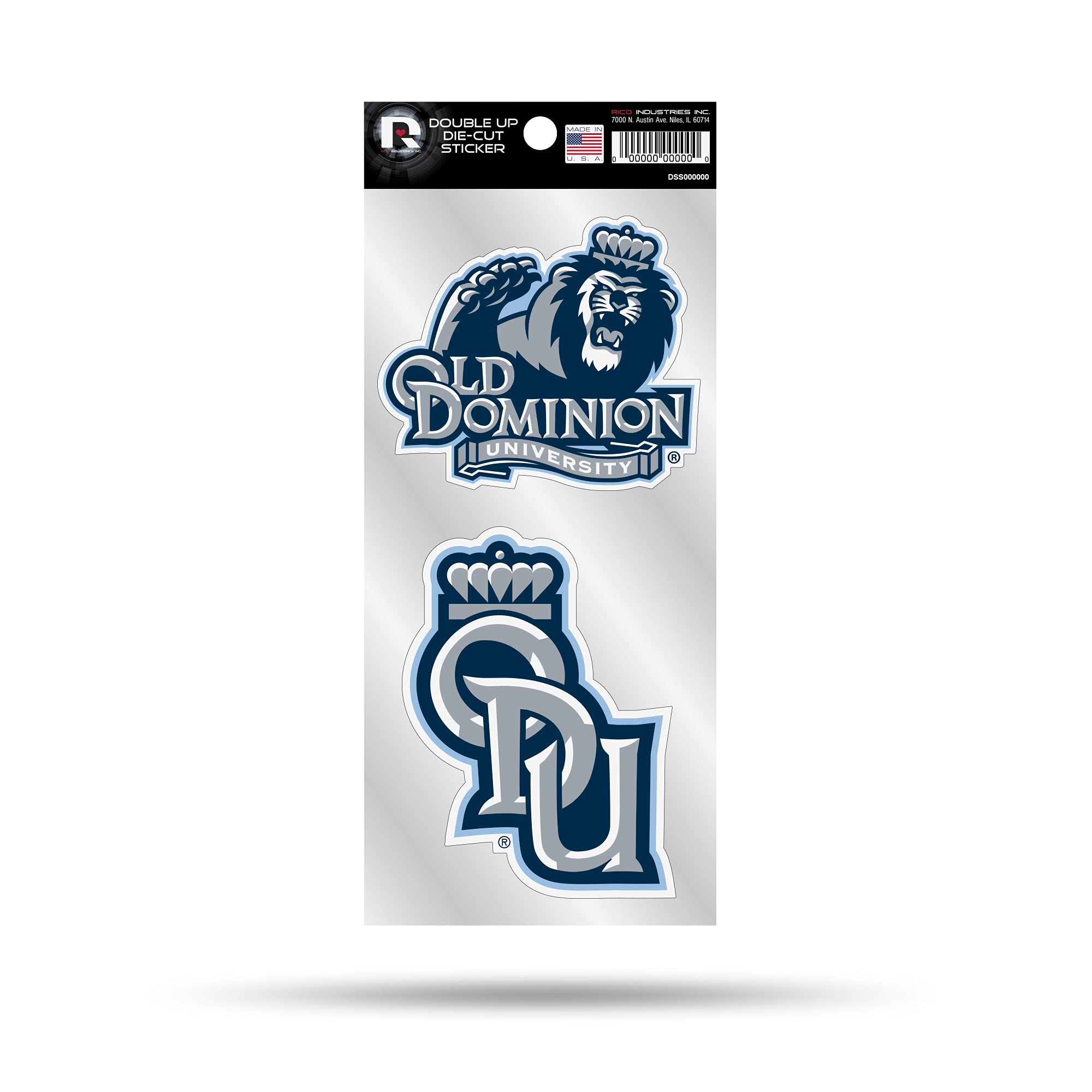 Autocollant double face Old Dominion Monarchs pour voiture et support lisse