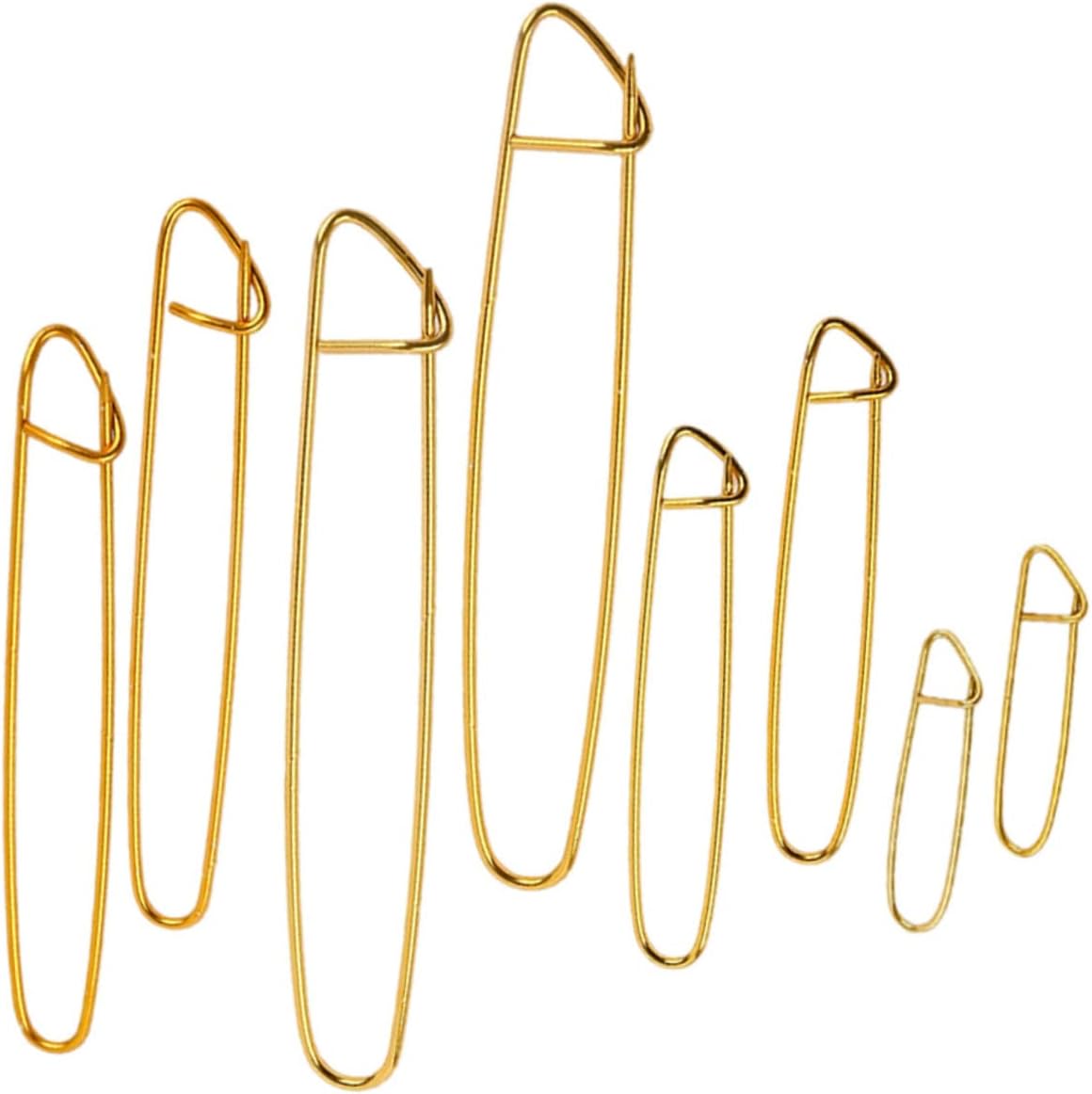 STOBOK 40pcs Yarn Holders Lightweight Crochet Markers for Knitting Projects Easy Open for Quilts Scarves and Blankets