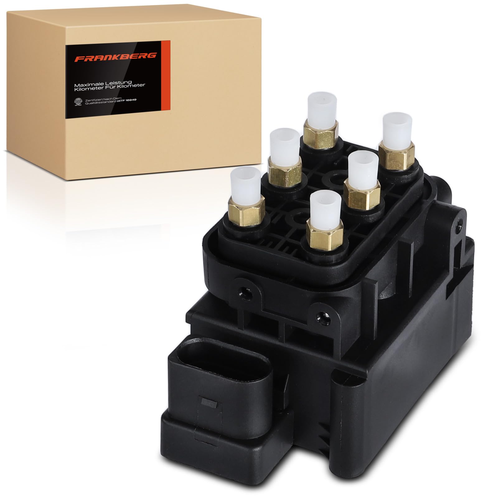 Luftfederung Ventilblock Ventileinheit Kompatibel mit A6 4B2,C5 A6 Allroad 4FH,C6 A8 4E2,4E8 Allroad 4BH,C5 1.9L-6.0L 1999-2011 4F0616013