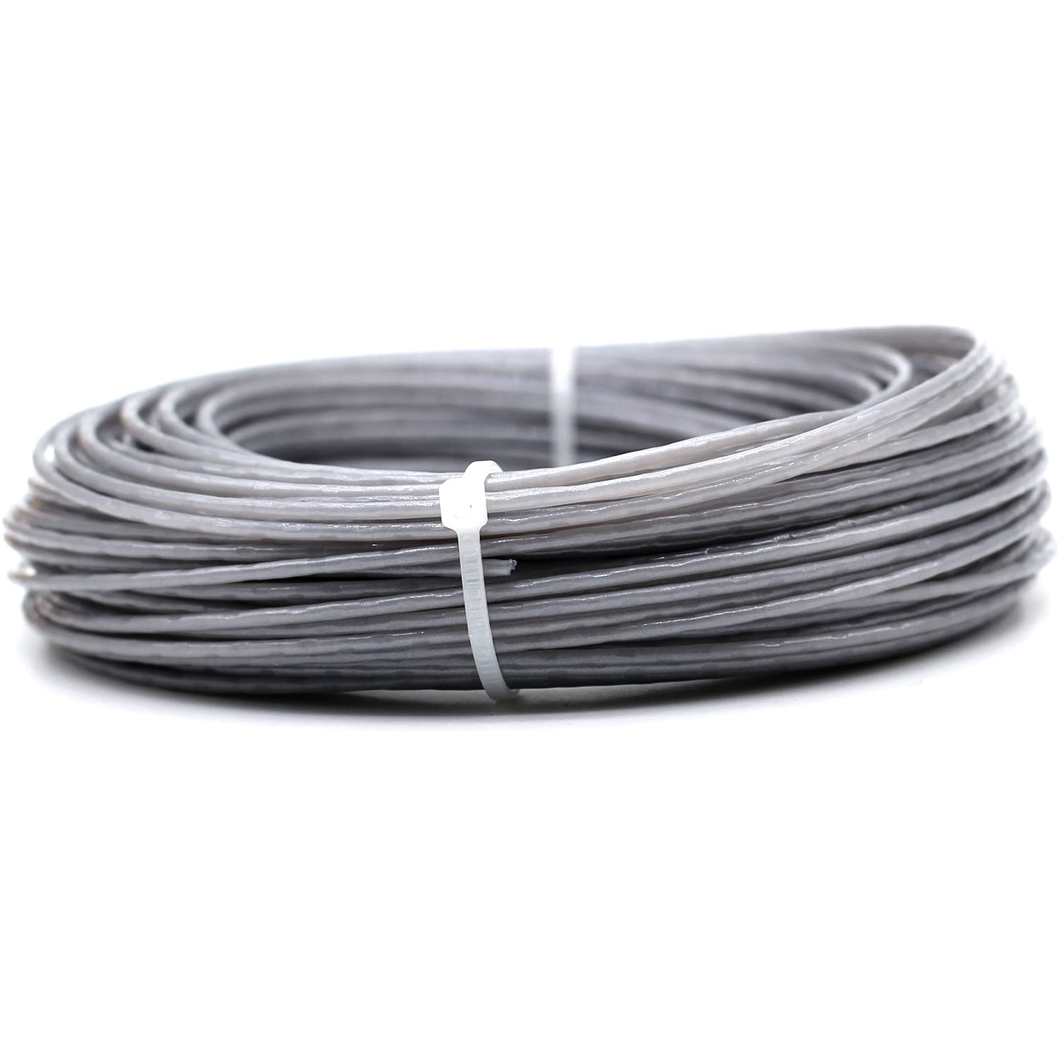 Żyłka do podkaszarki F016800462 do wypełniania wszystkich aktualnych szpuli podkaszarki Bosch (24 m × 1,6 mm, 1 sztuka) F016800462, szara