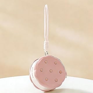 Bonita funda para polvo, con forma de galleta...