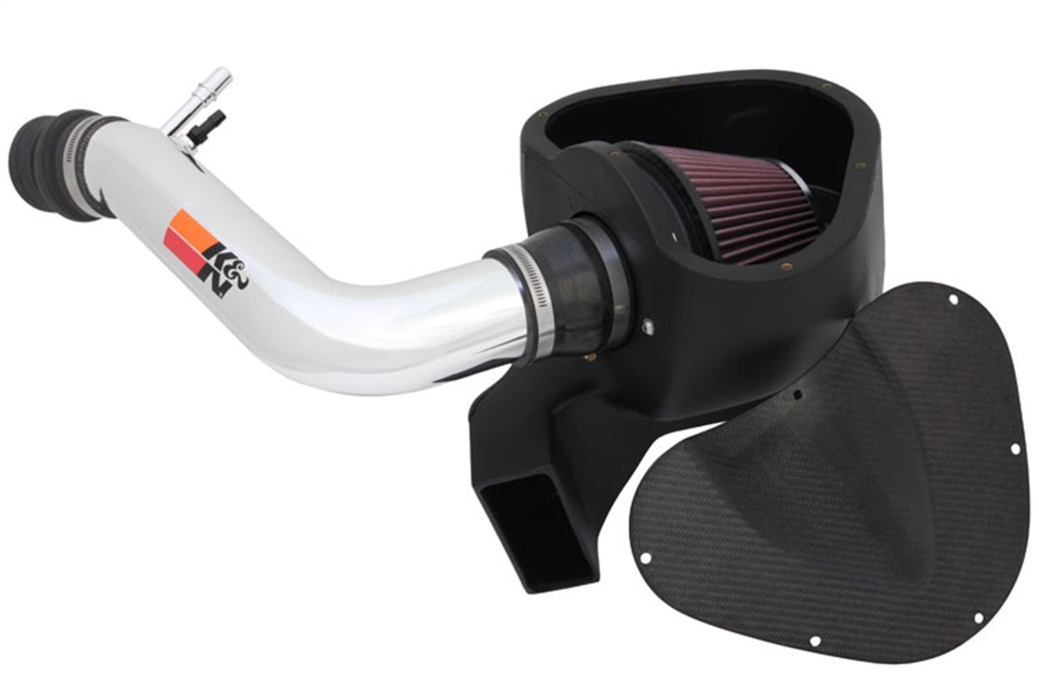 Cold Air Intake System: High-Flow Air Filter, Increase Performance & Acceleration: Compatible with 2011-2014 Ford: Mustang, 69-3529TP