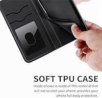 Vista 19 de for Samsung Galaxy A13 5G Wallet Case, Samsung A04S Case, Embossed Tree Premium PU Leather [Kickstand] [Card Slots] [Wrist Strap] [6.5 inch] Phone