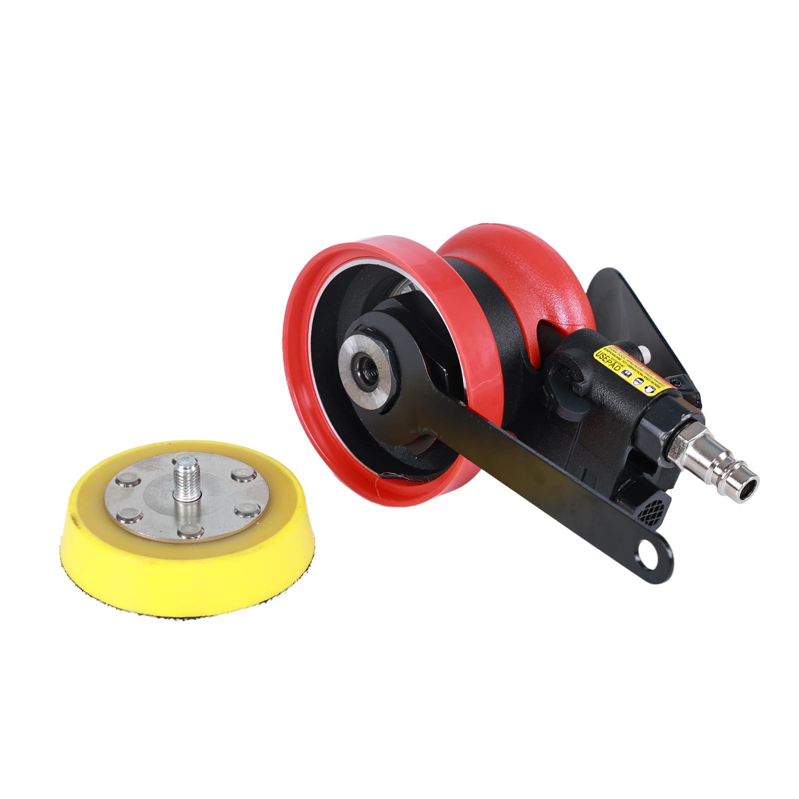 Levigatrice Compatta da 75mm (3"), Lucidatrice Professionale 12.000 Giri/min per Carrozzeria e Lucidatura Fari, Mini Levigatrice DA per Piccoli Progetti e Rifiniture di Precisione