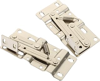 SOESFOUFU 2pcs 45 Flip Down Hinge Corner Cabinet Hinge Spring Hinge Cabinet Door Hinges Cabinets Tray Hinges Tip-Out Hinges Tip Out Tray Hinges Soft Pivot Hinge for Sink Base Small Hinges
