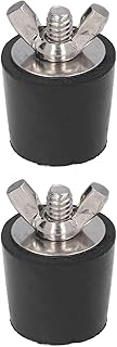 Plugues de borracha para piscina, 2 peças de plugues afunilados para piscina de inverno, plugues anticongelamento de vazamento para piscina de inverno para peças de reposição