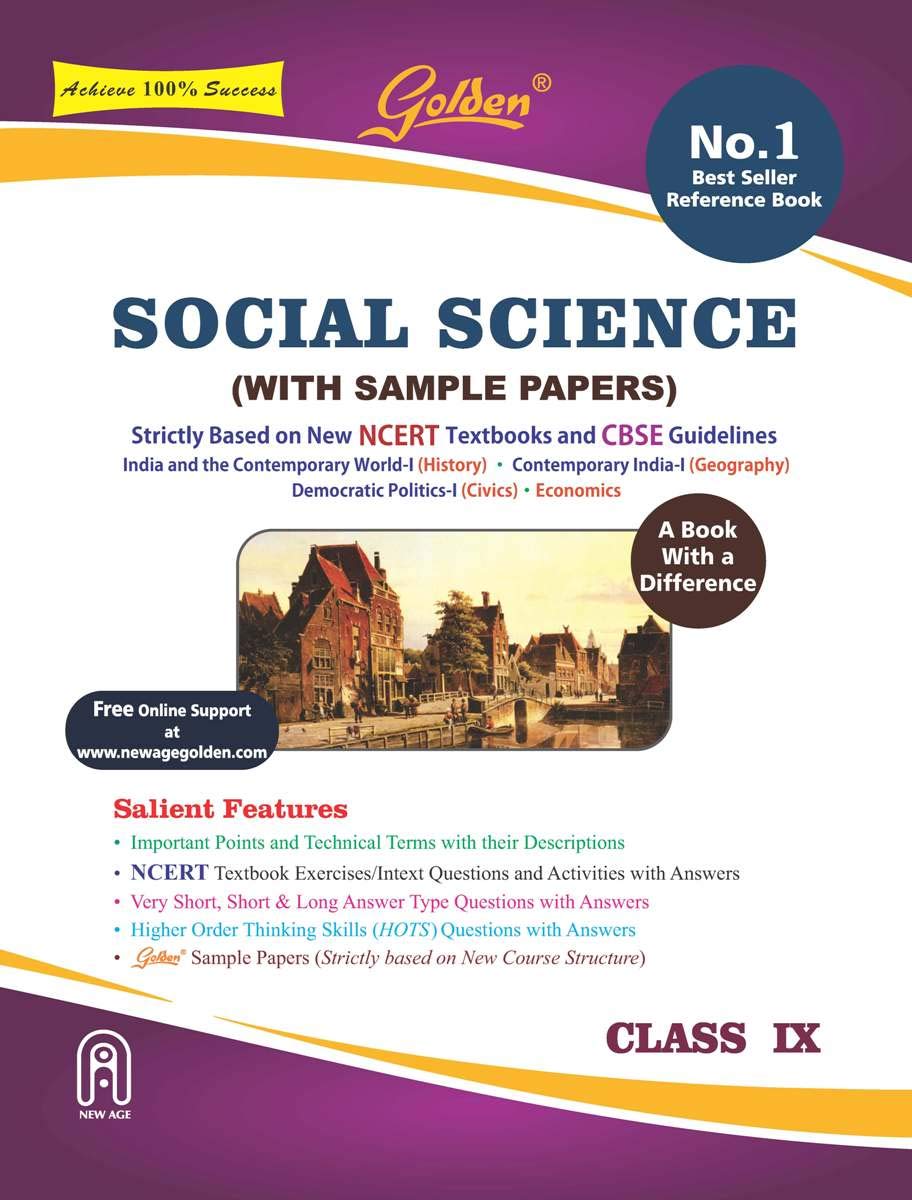 Golden Social Science: A Book with a Difference Class - 9, Term 1 and 2 ...