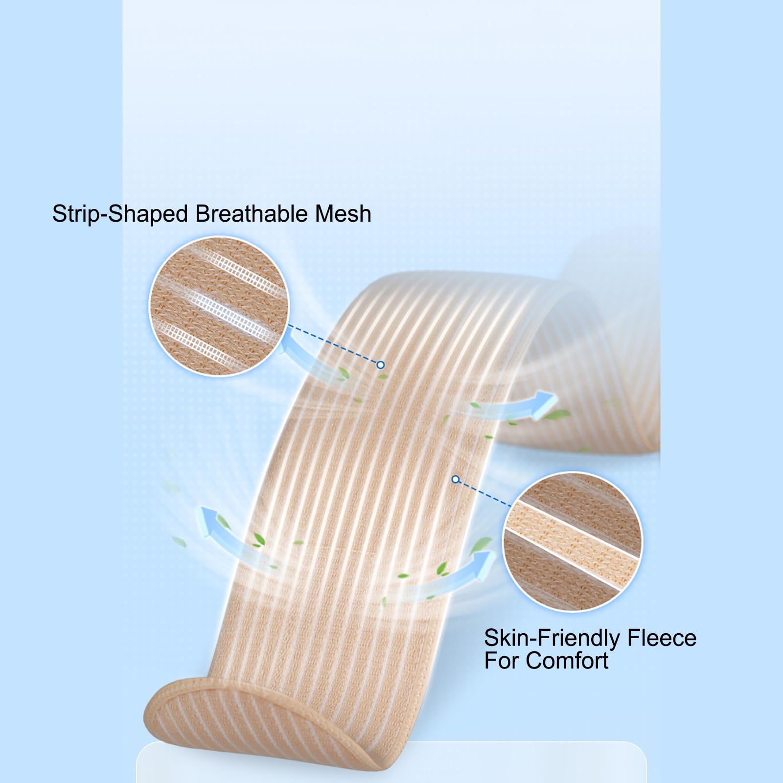Fascia Addominale per Uomo e Donna - Supporto per Ernia Addominale con Cuscinetto di Compressione - Incisionale Fascia per Ernia Ombelicale(Black,Large)