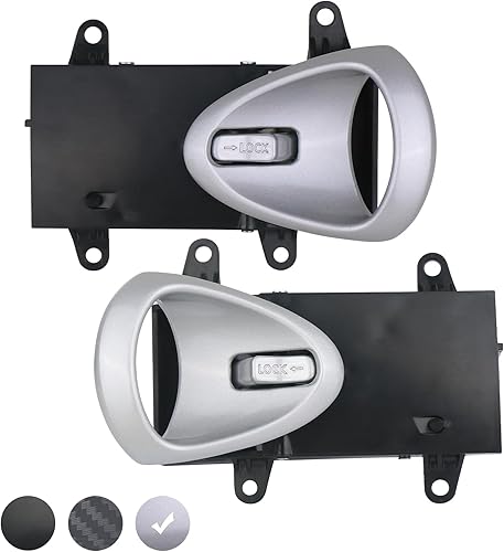 Miniatura 8 de APPERFiT Manija de puerta interior (fibra de carbono) compatible con Nissan 350Z 2003 2004 2005 2006 2007 2008 2009