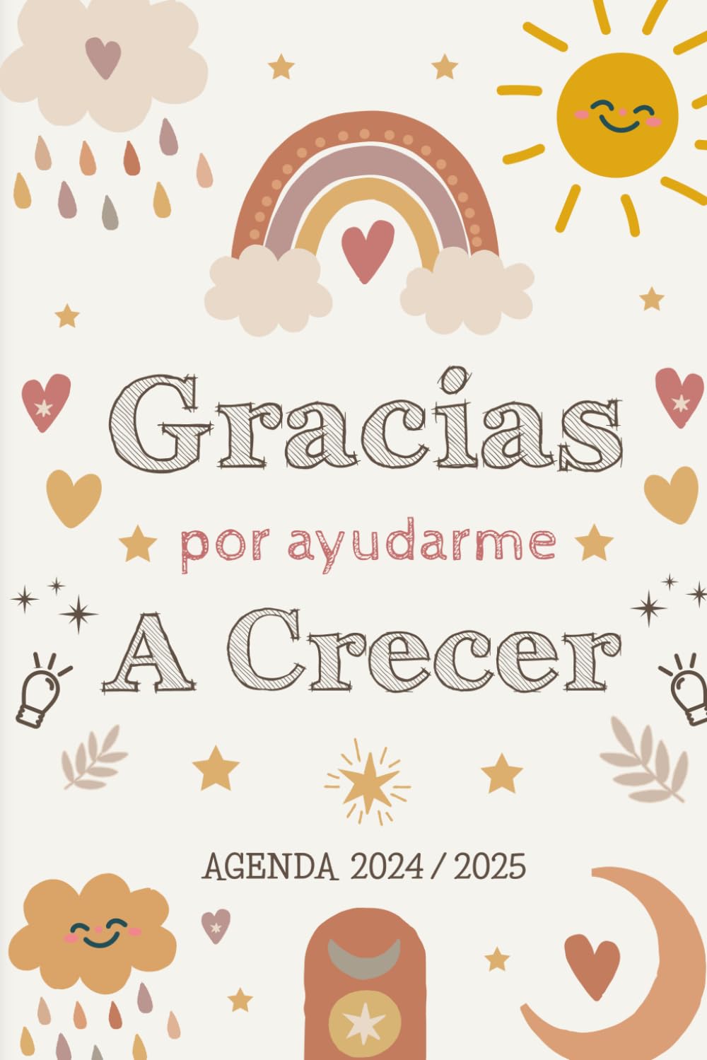 Agenda Profesora 2024 2025 A5: Regalo para maestra de infantil | planificador semanal y mensual | formato pequeño | una semana en dos páginas | 12 meses | cuaderno del profesor 2024/2025