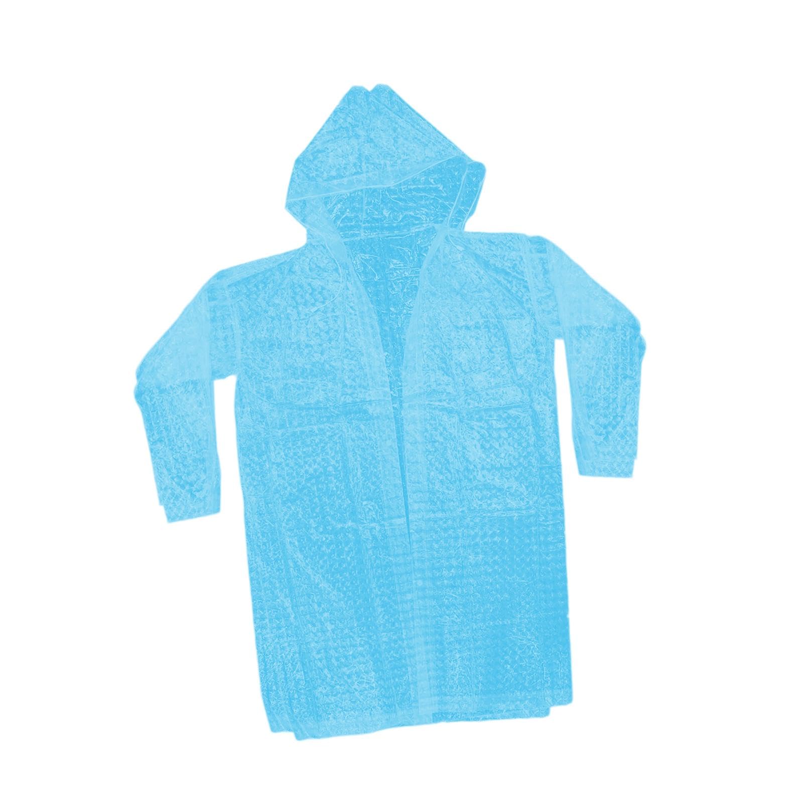 Ojiva® Poncho Raincoat Long Compact EVA 3D with Hood for Camping Water | Lightweight And Extended Coverage: With Its Lightweight Eva Material And Extended Length Design, This Resuable Raincoat-image-28