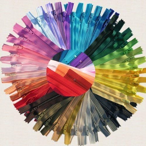 ZipperStop Wholesale - YKK #3 - Cremalleras de bobina de nailon para alcantarillado especial  Fabricado en Estados Unidos en cable blanco con bolsa