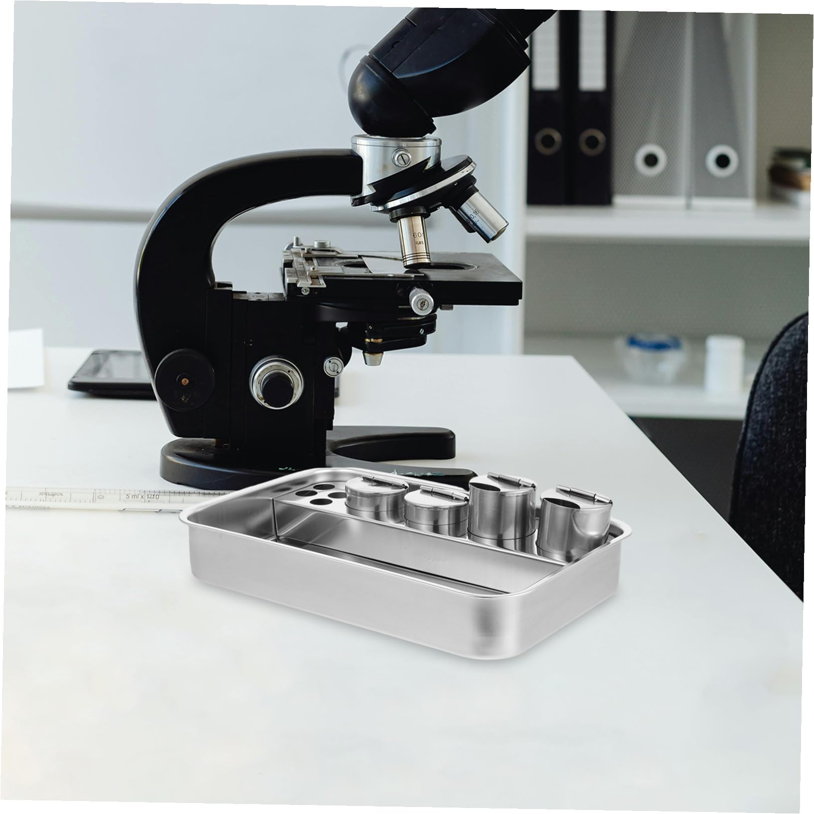 Cabilock Plateau Rectangulaire En Acier Inoxydable Pour Matériel Médical Assiette Pour Instruments Chirurgicaux Et Rangement