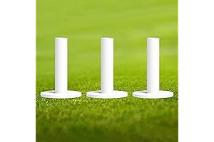 FINGER TEN 3/4 Pack Golf Rubber Driving Range Value Tees