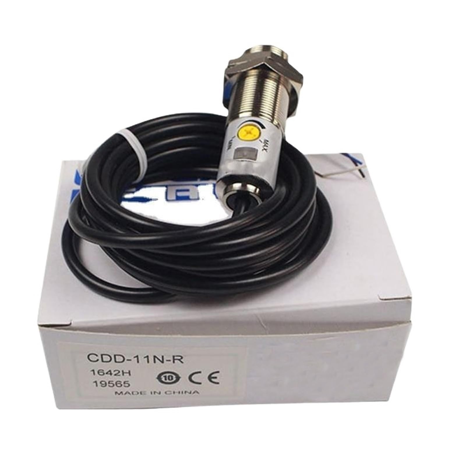 PHNOITPQ 5pcs CDD-11N 40N DC 4-Wire NPN Normally Open Normally Closed 24V Lnfrared Sensor(Cdd-40n)