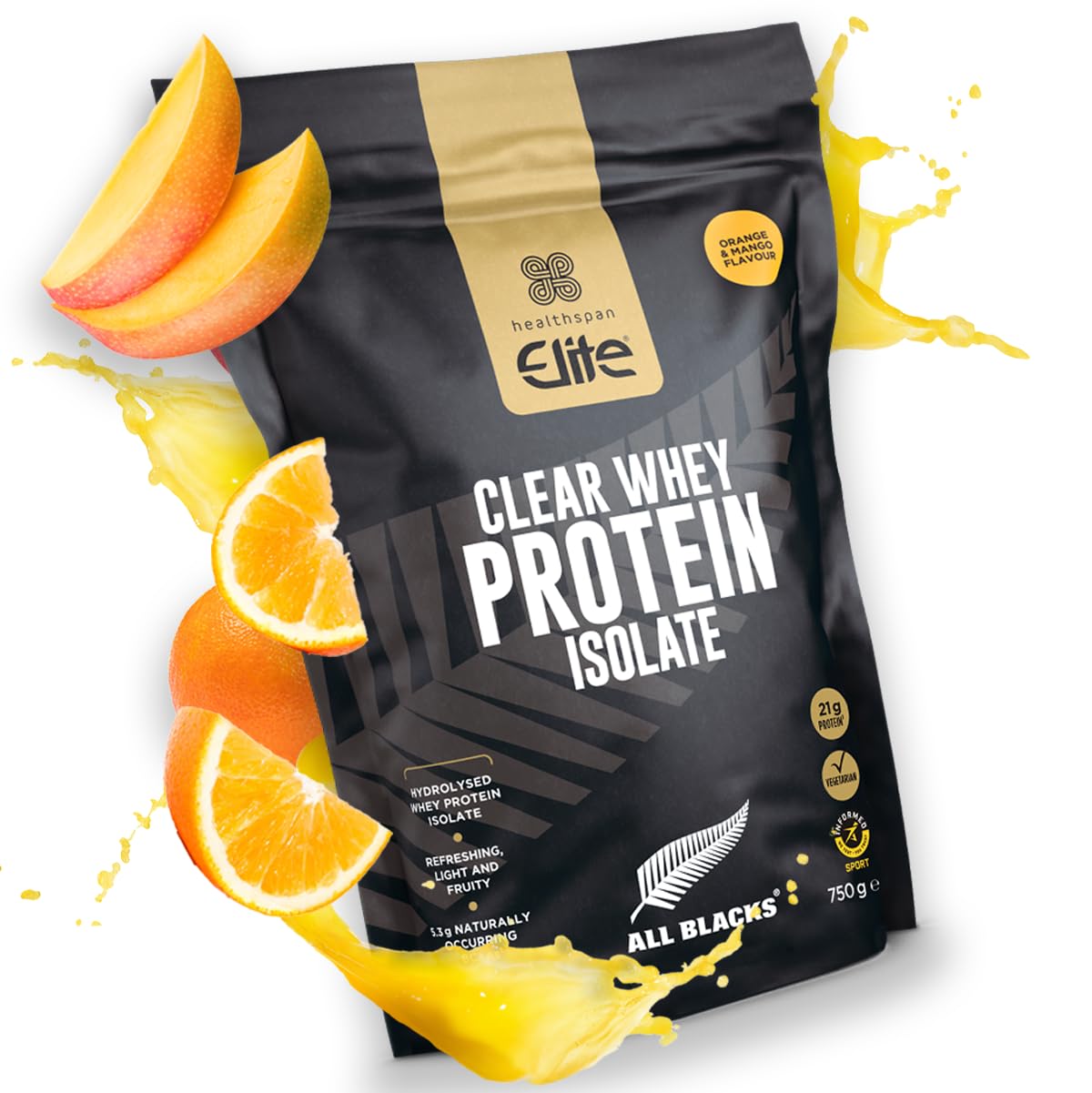 Elite All Blacks Ultimate Whey Protein Blend - Vanilla