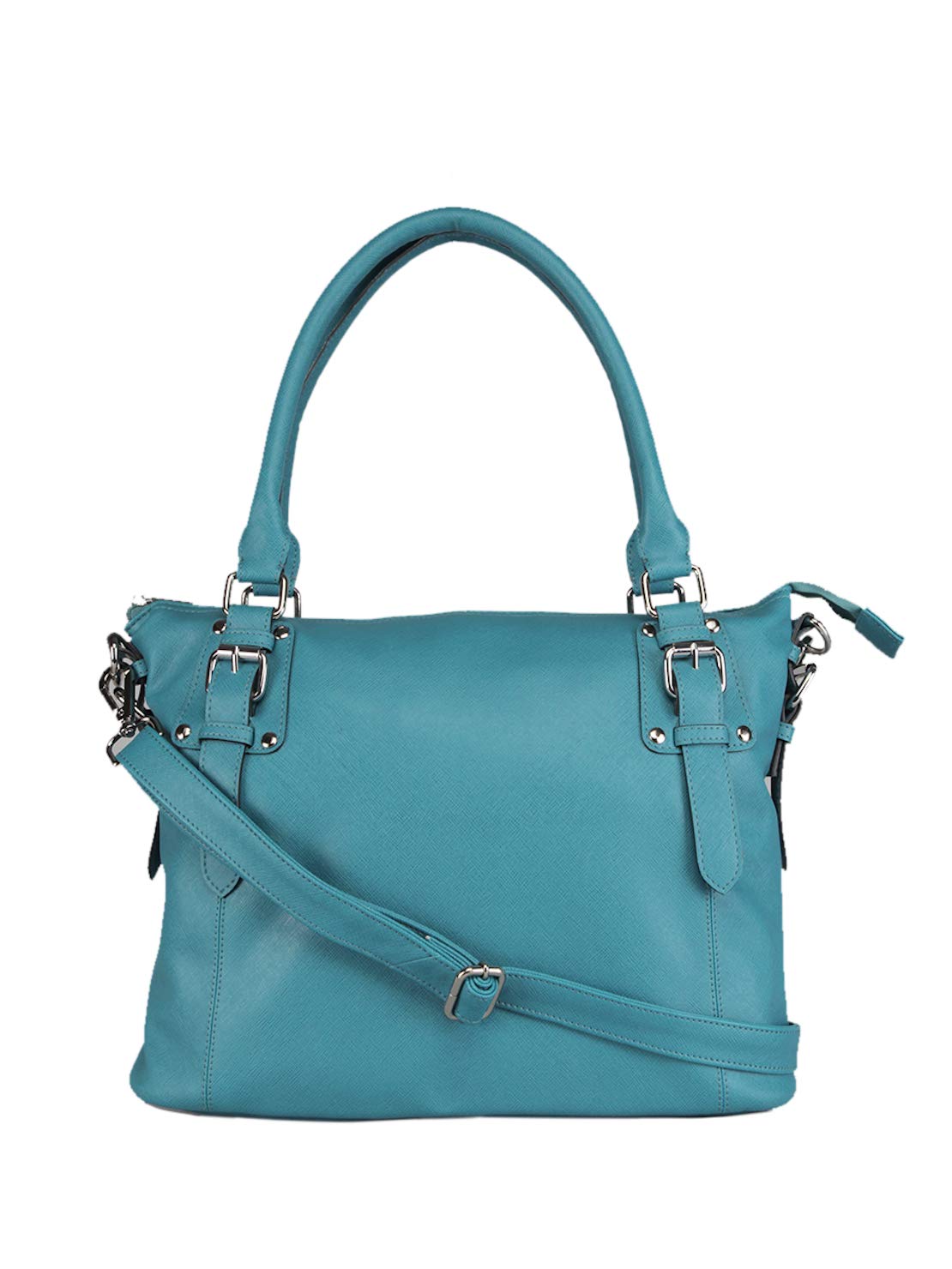 genwayne Women's Handbag, Turquoise Blue-picture-1