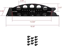 Vista 2 de LOSTAR LSX LS - Placa de elevación de motor resistente para LS1 LS2 LS3 LQ4 4.8 5.3 6.0 6.2L Gen 3