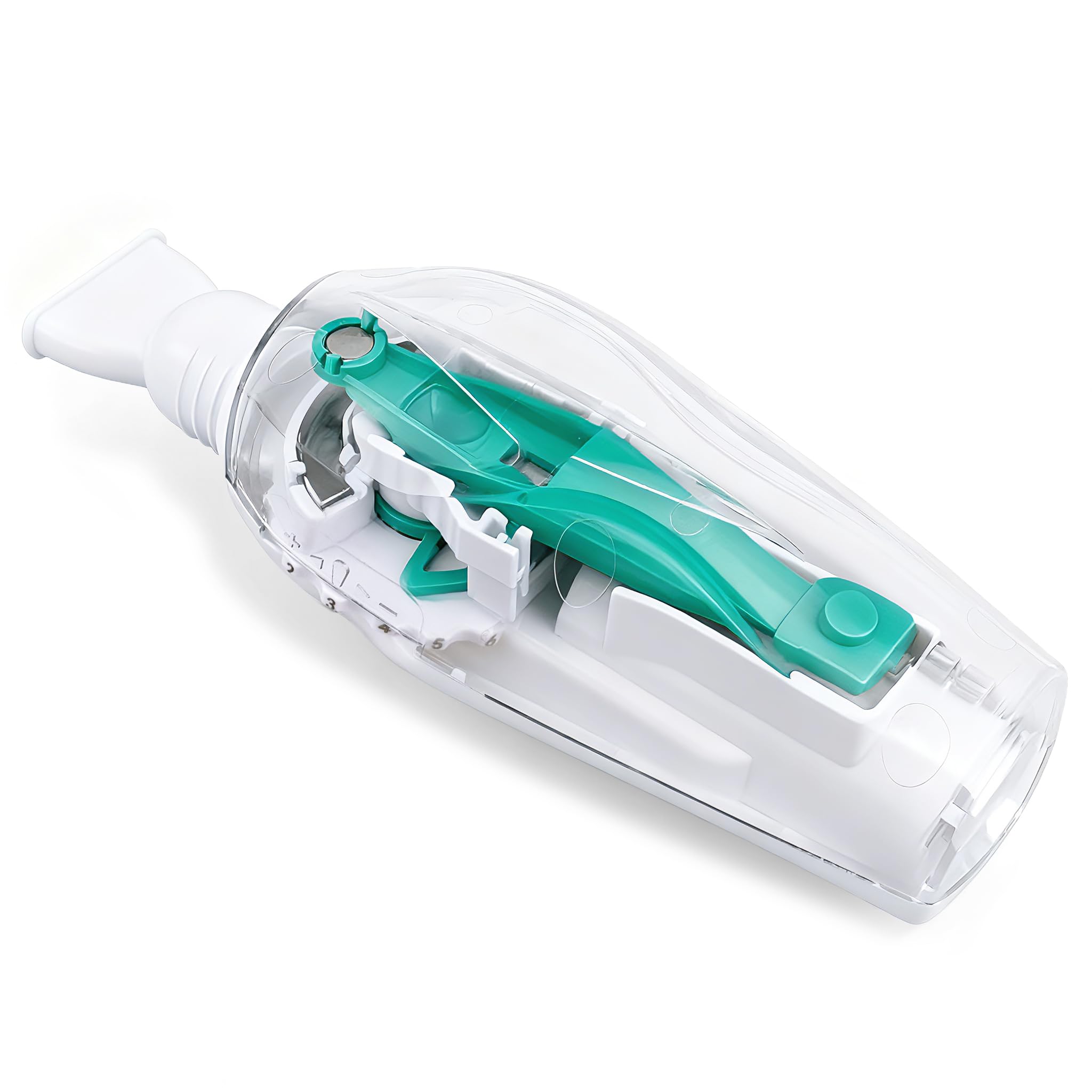 Breathing Exercise Device for Lungs - Flutter Valve Mucus Removal Device - Breath Trainer Green
