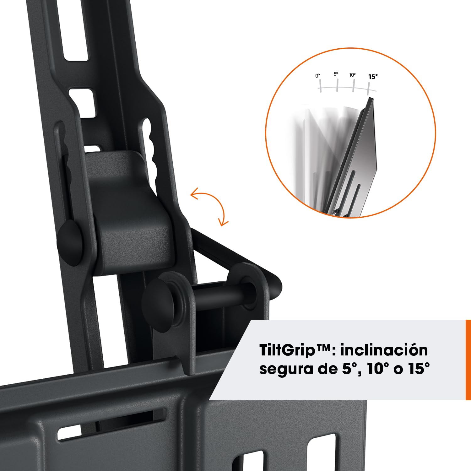 Vogel's TVM 1615 Soporte TV inclinable para televisores de Entre 40 a 77 Pulgadas, Máx 35 kg, Soporte TV máx. VESA 600x400, Compatibilidad Universal