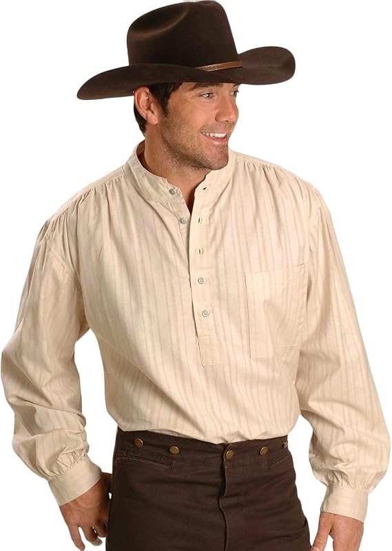 Scully Western Shirt Mens Pull Over 