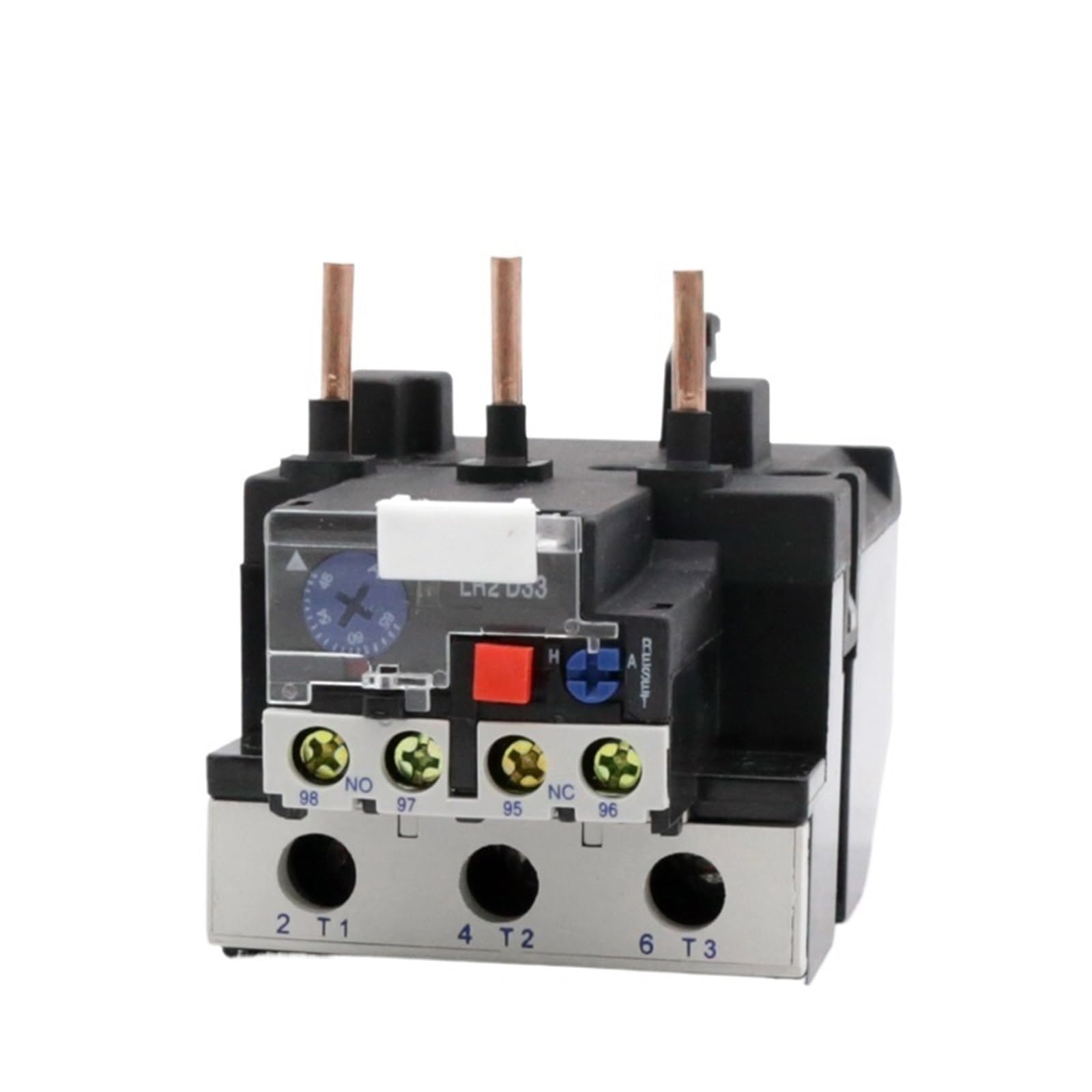 1 Uds JR28-93 relé de sobrecarga térmica eléctrica 40A 50A 65A 70A 80A 93A, relé Protector de sobrecarga 3P LR2D33 1NO 1NC for CJX2/LC1-D