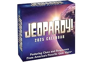 Jeopardy! 2025 Day-to-Day Calendar: A Page-a-Day Desk Calendar