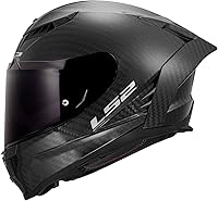 Vista 2 de LS2 Helmets Dragon Casco integral de motocicleta de carbono con parasol