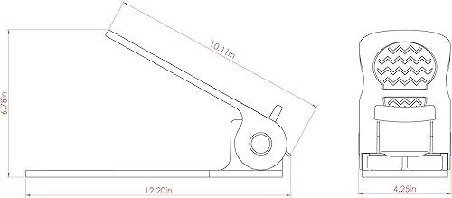 Miniatura 7 de shoe pal Organizador de ranuras para zapatos para armario con 4 apiladores de zapatos ajustables, pequeño ahorro de espacio, soporte para zapatos de