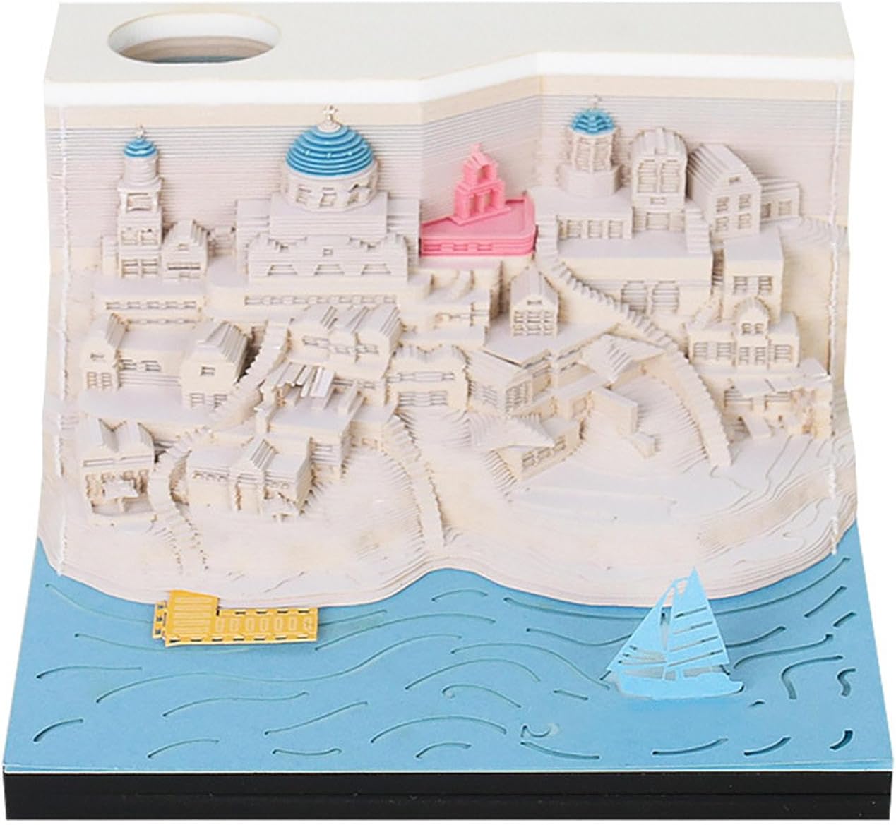 3D Calendar,Artsy Pads,3D Memo Pad Calendar 2025,3D