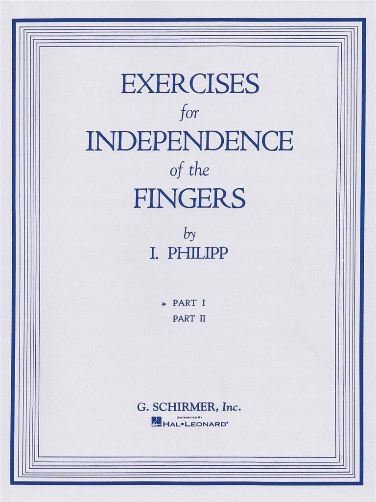 Exercises for Independence of Fingers - Book 1. Piano Solo.: Piano Technique