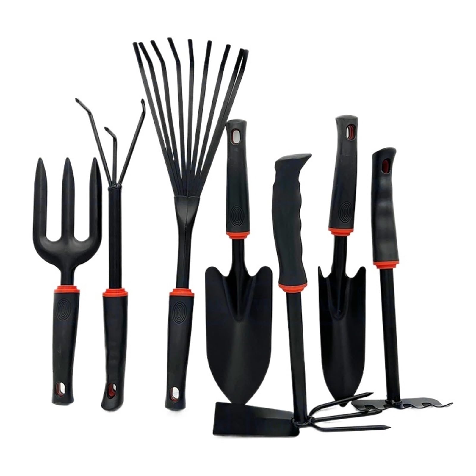 Accessoires de Jardinage ménagers, Outils à Main, Pelle, râteau, Fourchette, Combinaison houe(Premium Package)
