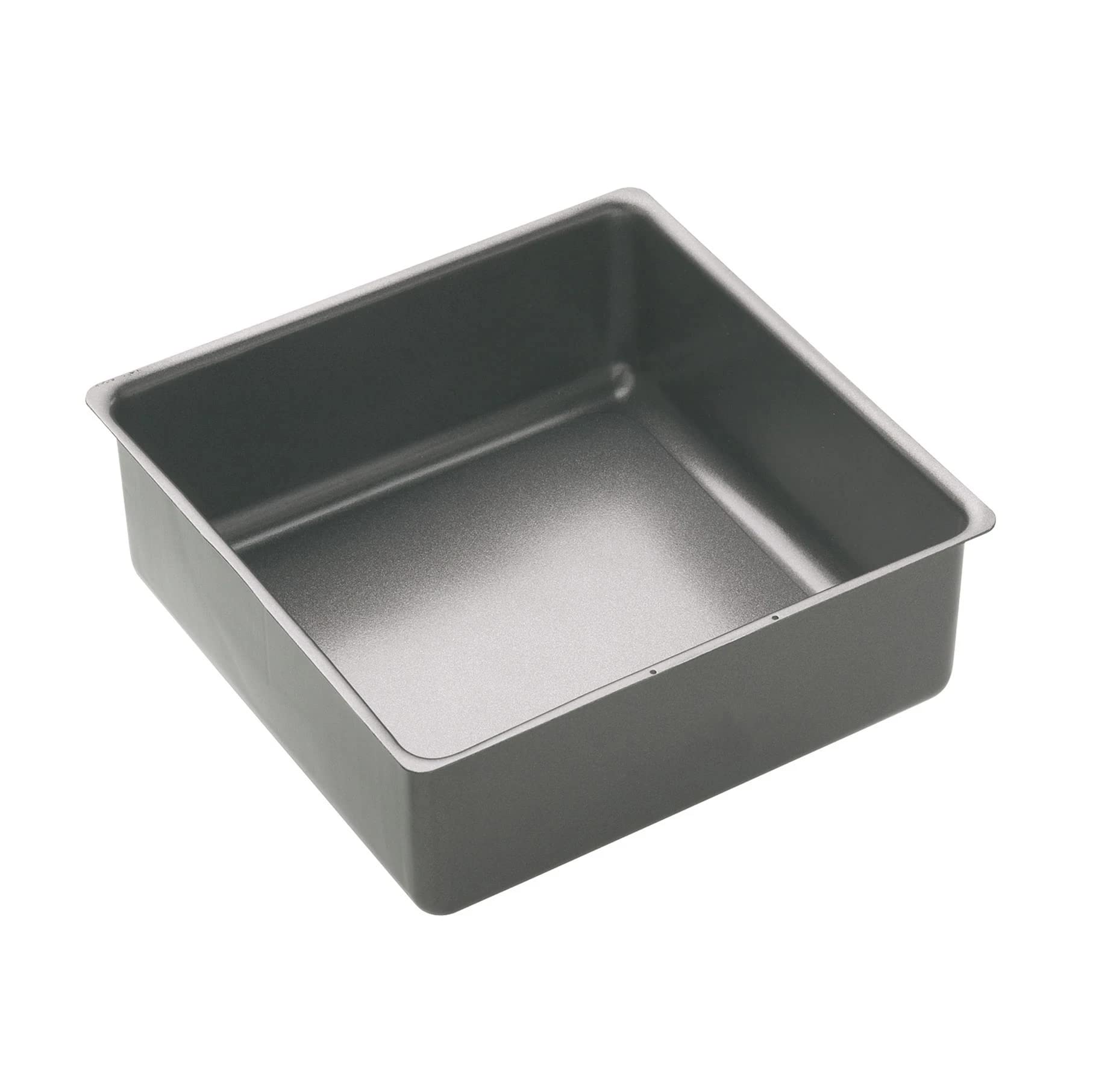 MasterClass Plat À Gâteaux, Grand Moule Carré De 30 cm, Antiadhésif Et À Fond Souple, Acier Au Carbone 1 mm, Sans PFOA, 12 Pouces, Gris